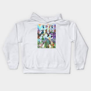 African Feast V1 Kids Hoodie